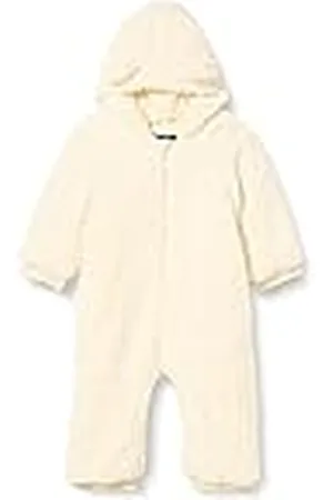 NAME IT Unisex NBNMAZIE Teddy SUIT1 overall, Snow White, 74/80