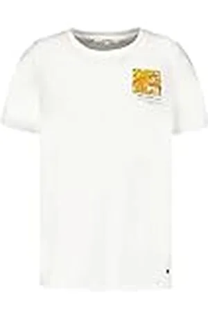 Garcia Dames T-shirt met korte mouwen, gebroken wit, L, , L