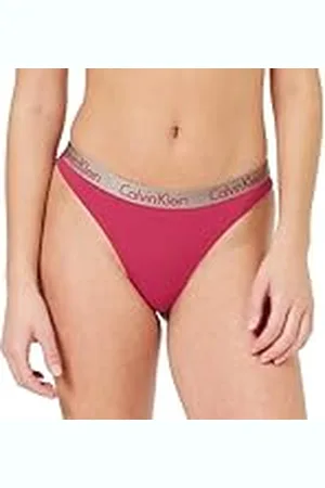 Calvin Klein Thongs voor dames, Roze (rode knop), XL
