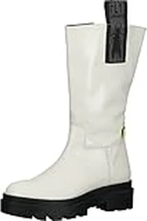 Fly London Dames JALO882FLY Knie Hoge Boot, OFFWHITE, 9 UK