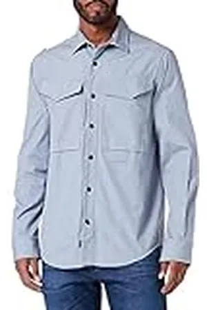 G-Star Heren Cargo Regular Overhemd Shirts, , S