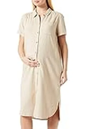 Noppies Maternity damesjurk chofu verpleegkundige korte mouwen jurk, White Pepper-P427, S, , 36