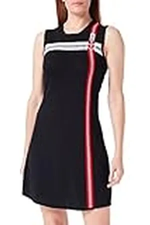 Moschino Dames Slim fit mouwloze jurk, , 44, , 44