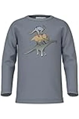 NAME IT Jongens Nmmwillitus Wool Ls Top Noos shirt met lange mouwen, , 92 cm