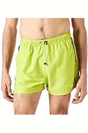 Regatta Unisex Rehere Swim Trunks, Bright Kiwi/Pacific Green/Black, XXL