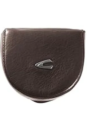 Camel Active Herenportemonnee, muntportemonnee, Weense doos, echt leer, steekvak met drukknop, , 8x1,5x8,5 cm