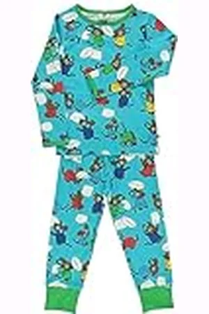 Småfolk Nightwear Mouse Pajama Set voor jongens, , 2-3 Jaar