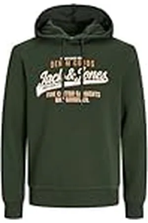 JACK & JONES JJELOGO Sweat Hood 2 COL 24/25 NOOS, , XS