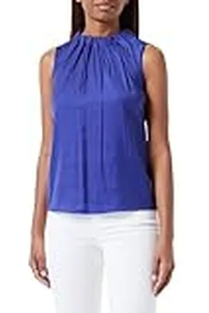 Comma, Blouse mouwloos, , 40