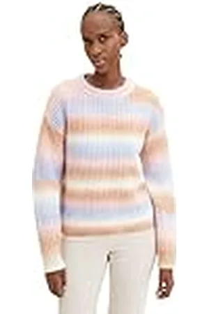 TOM TAILOR Dames trui met strepen 1033061, , M