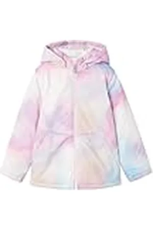 NAME IT Meisjes Nkfmaxi Jacket AOP Korte jas, Paars, 146, , 146