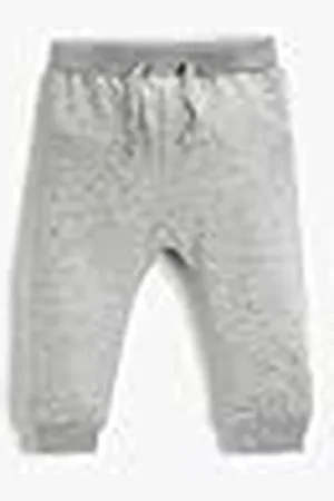 Koton Textured Jogger Sweatpants Elastische Tailleband Joggingbroek Jongens, , 9-12 mesi