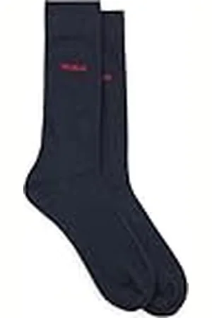 HUGO BOSS Heren 2P RS UNI CC Middelhoge sokken van stretchweefsel in verpakking van 2 stuks, New - , 43-46 EU