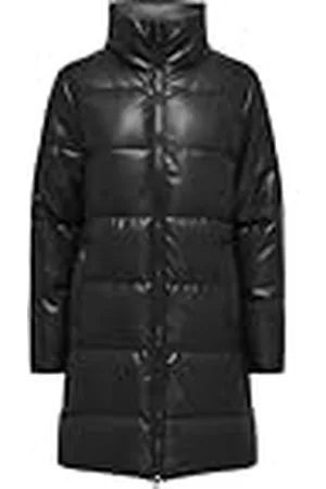 ONLY Dames Onlelsie Faux Leather Puffer Coat Cc OTW Puffjas, , XS