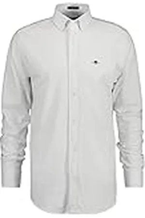 GANT Heren REG Jersey Pique Shirt Klassiek hemd, , Standaard, , L