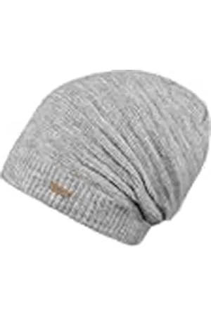 Barts Seume Beanie muts, Heather Grey, effen dames