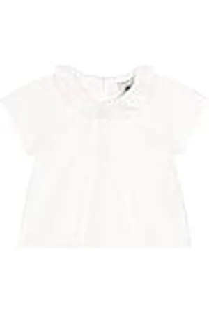 Petit Bateau Blouse met korte mouwen voor meisjes, , 3 Jaren