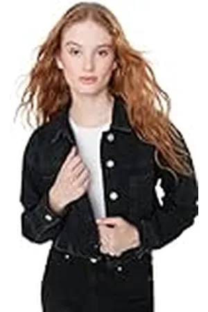 Trendyol Jacket - Black - Regular, , M