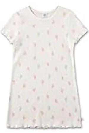 Sanetta Meisjes 233294 Nachthemd, White Pebble, 116, , 116 cm