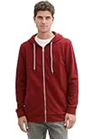 TOM TAILOR Heren T-shirt met lange mouwen, , M
