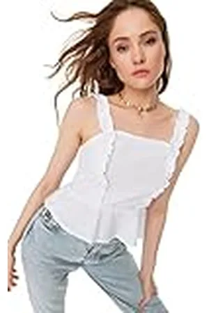 Trendyol Dames behandelde blouse Blouse, 34