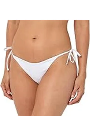 Pinko Verkochte slip bikini Tecno Jersey met logo goud laag, , XS dames, , XS
