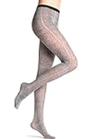 Falke Dames Panty Brumation 50 DEN W Ti halfdoorzichtig gedessineerd 1 paar, , S