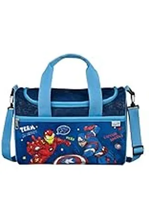 SCOOLI Marvel Avengers sporttas voor kinderen - ruim hoofdvak - verstelbare schouderriem - superheldendesign - robuust, , Einheitsgröße