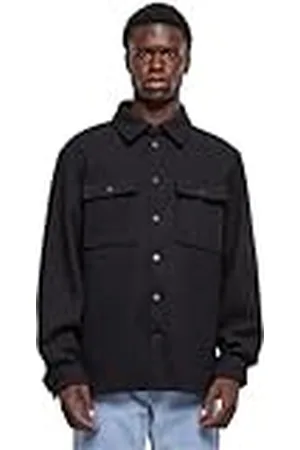 Urban classics Effen overshirt voor heren, , 4XL