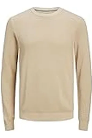JACK & JONES Heren Jjeatlas Knit Crew Neck Noos Pullover, , XXL
