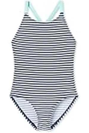 Schiesser Badpak voor meisjes - Aqua Kids Girls - maat 92 tot 140, , 140 cm