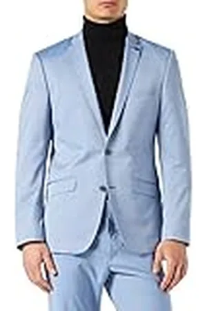 Roy Robson Heren Sakko Business-pak Jas, Light/Pastel Blue, 46
