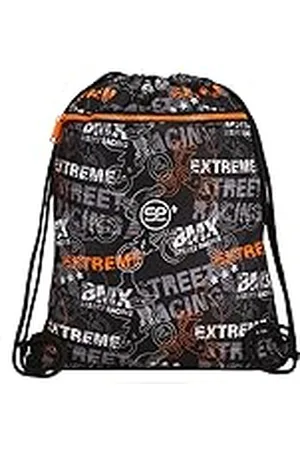 Coolpack Groene BMX sporttas met trekkoord, uniseks, kinderen, eenheidsmaat, Meerkleurig, Eén maat