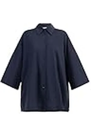 Risa Dames oversized overhemd teylon 25326388, marine, M, , M