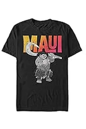 Disney Moana - Maui Unisex Crew neck T-Shirt Black 2XL