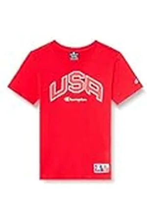 Champion Legacy Retro Sport B - USA S/S T-shirt met ronde hals, , 13-14 jaar, kinderen en jongeren SS24, , 13-14 jaar