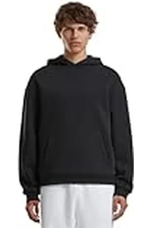 Build Your Brand Fluffy Hoody, casual hoodie voor heren, loose fit, maten S-5XL, , L