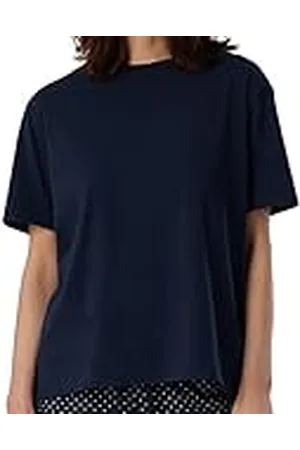 Schiesser Damen Schlafshirt kurzarm Baumwolle - Mix + Relax