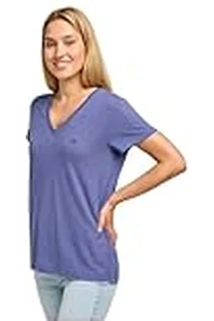 Lee V-hals T-shirt, , S