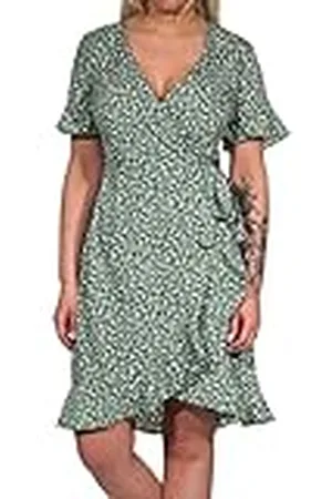 ONLY Onlolivia S/S wikkeljurk voor dames WVN Noos Jurk