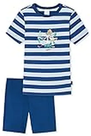 Schiesser Jungen Schlafanzug Set Pyjama kurz - 100% Organic Bio Baumwolle - Größe 92 bis 140