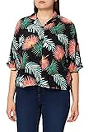 Lee FLORAL Resort Shirt voor dames, , X-Small (fabrieksmaat: XS)
