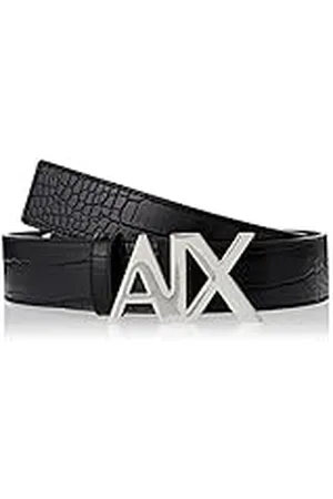 Armani Exchange Casual logo-gesp, Tortoiseshell print riem, , XXS
