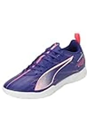 PUMA Ultra 5 Play It Jr voetbalschoen voor kinderen, uniseks, Lapis Lazuli White Sunset Glow, 30 EU