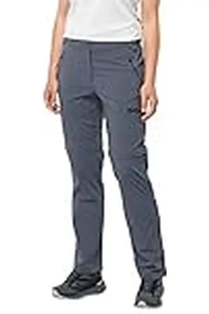 Jack Wolfskin Dames Glastal Zip Off Broek W Wandelbroek, Dolphin, 42, , 68