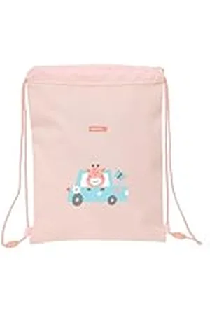Safta Preescolar Jirafa Rugzak, plat, voor kinderen, ideaal voor kinderen van verschillende leeftijden, comfortabel en veelzijdig, kwaliteit en duurzaamheid, 26 x 34 cm, , M, Casual
