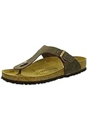 Birkenstock Gizeh FL teenslippers voor volwassenen, uniseks, bruin, 35 EU