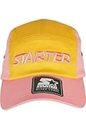 STARTER BLACK LABEL Unisex Fresh Jockey Cap Baseballpet, c.yellow/hibiscuspink, één maat