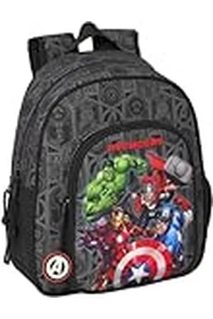 Safta Avengers Ventta Schoolrugzak voor kinderen, ideaal voor kinderen van verschillende leeftijden, comfortabel en veelzijdig, kwaliteit en duurzaamheid, 27 x 10 x 33 cm, , M, Casual