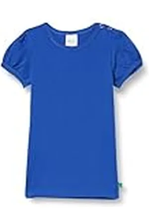 Green Cotton Baby-meisje Alfa Puff S/S T-shirt, , 74 cm